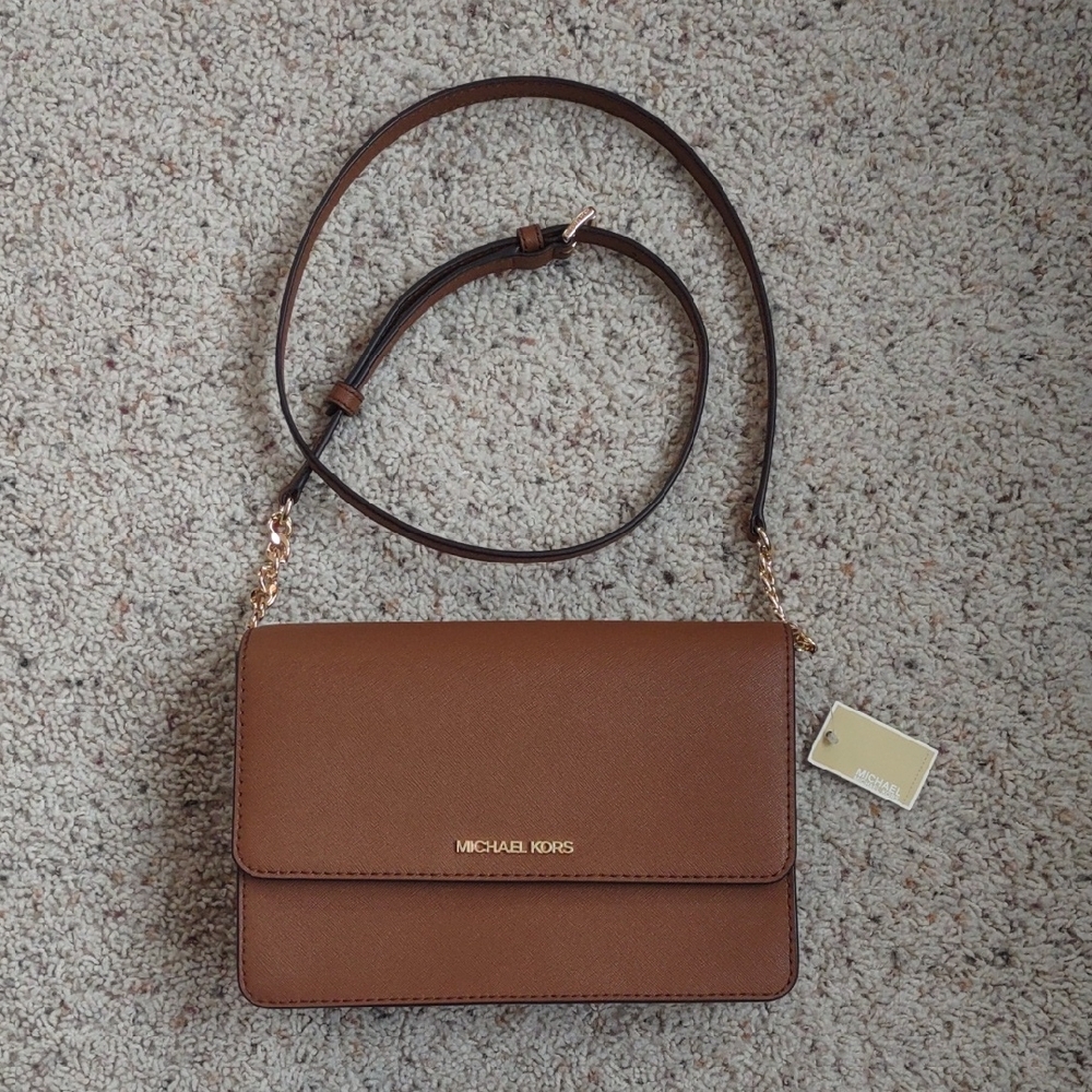 Michael Kors Tan Crossbody Bag